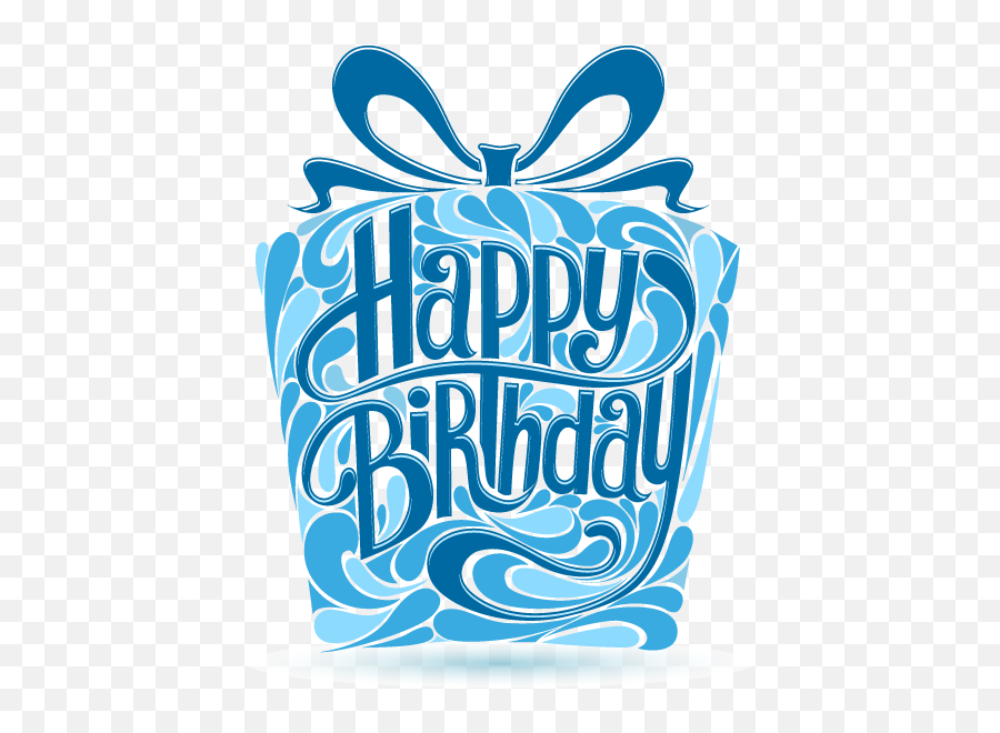 Happy Birthday Png Design Elements Free - Feliz Cumpleaños Azul Png,Birthday Cake Clipart Transparent Background