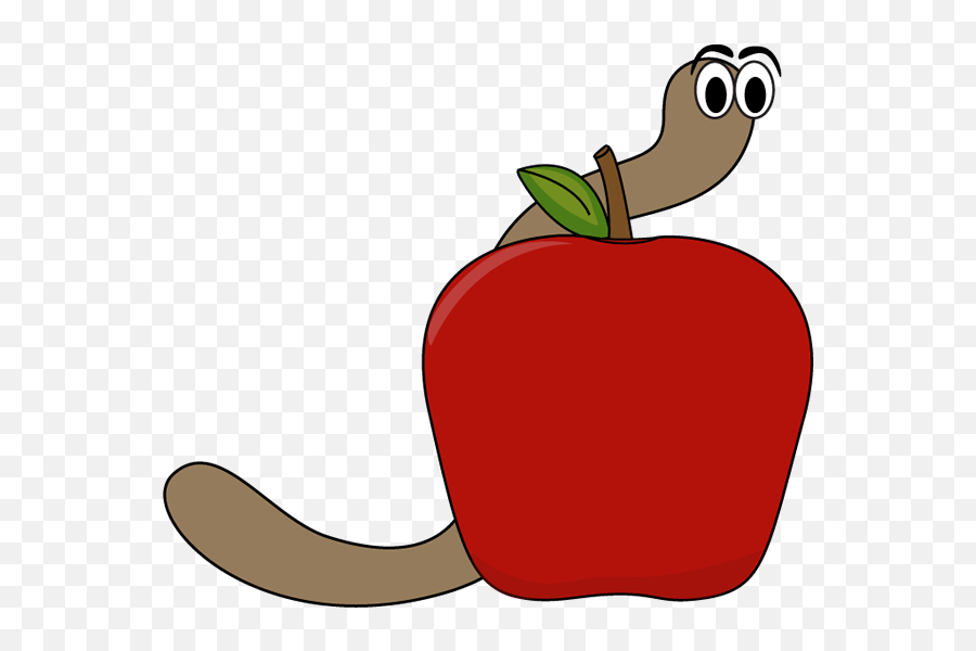 Clipart Of Apple April And Worm - Png Download Full Size Mcintosh,Worm Png