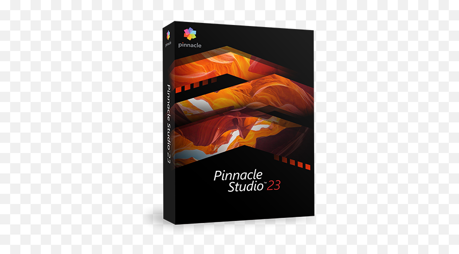 Video Editing Software Made Easy - Pinnacle Studio 23 Pinnacle Studio  Ultimate 23 Box Png,Vhs Overlay Png - free transparent png images -  