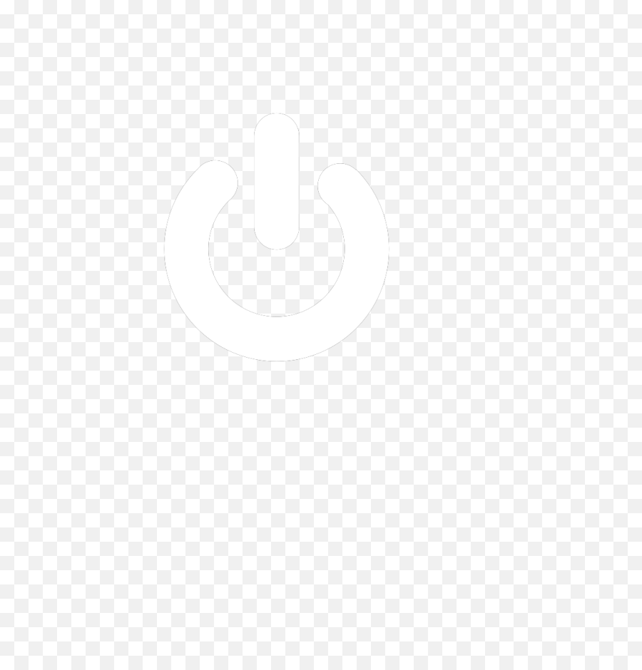 Download White Power Button Png - White Start Icon Png,White Button Png