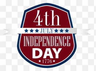 4th July Badge Png Clip Art Image - Portable Network Graphics