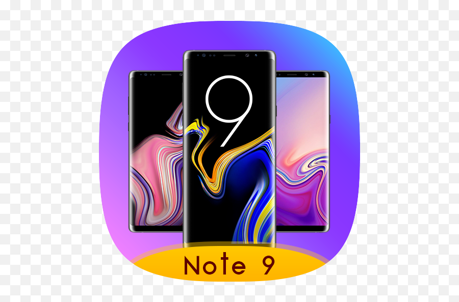 Download Galaxy Note 9 Wallpaper For Android Myket - Smartphone Png,Galaxy Logos
