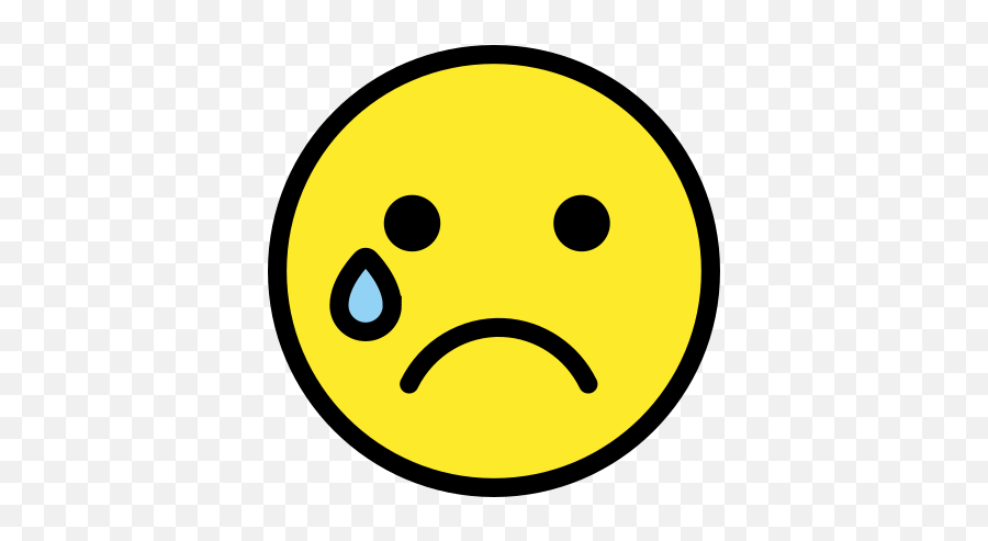 Crying Face - Emoji Meanings U2013 Typographyguru Smiley Png,Crying Face Png