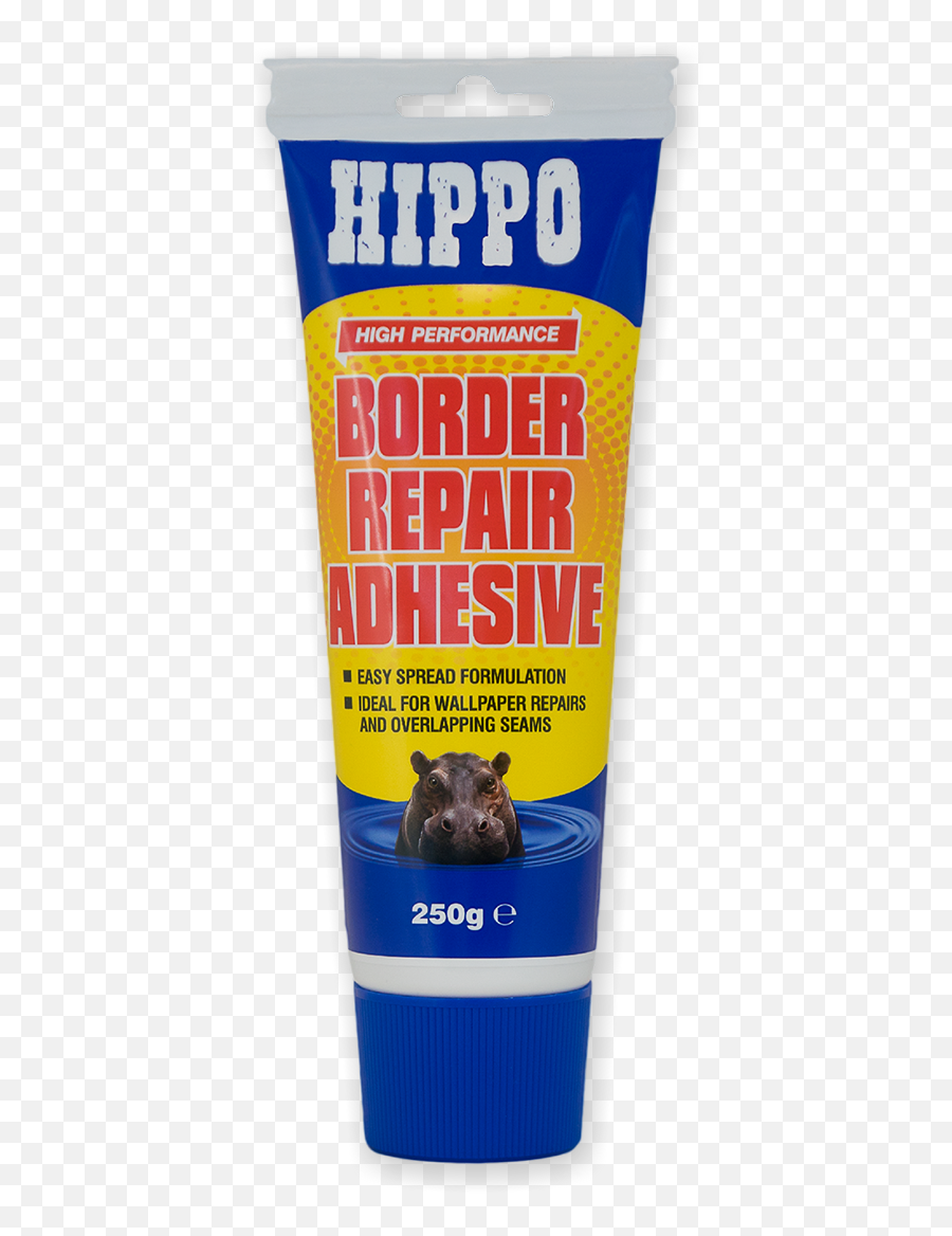 Hippo Border Repair Adhesive - Paw Png,Paint Border Png