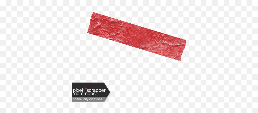 Back To School - Red Tape Element Graphic By Melissa Riddle Adhesive Red Tape Png,Piece Of Tape Png
