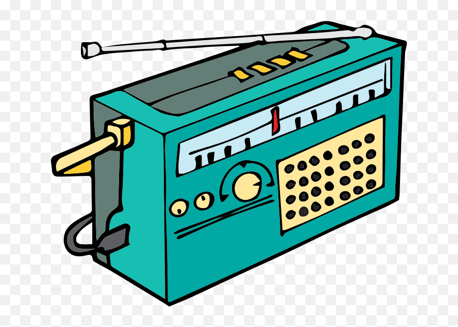 Radio Transparent Png Clipart Free - Radio Cartoon Png,Old Radio Png