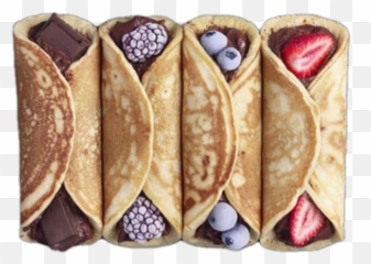 Png Aesthetic Foodfotoedit Crepes Waffle Remix - Aesthetic Food,Crepes Png