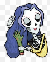 Catrina Calavera - Whatsapp Cartoon Png,Catrina Png