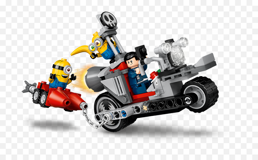 Unstoppable Bike Chase 75549 Lego Minions Buy Online - Lego Minions Unstoppable Bike Chase Png,Gru Transparent