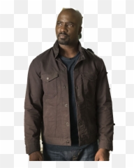 Luke Cage Png Images Transparent Background Play - Leather Jacket