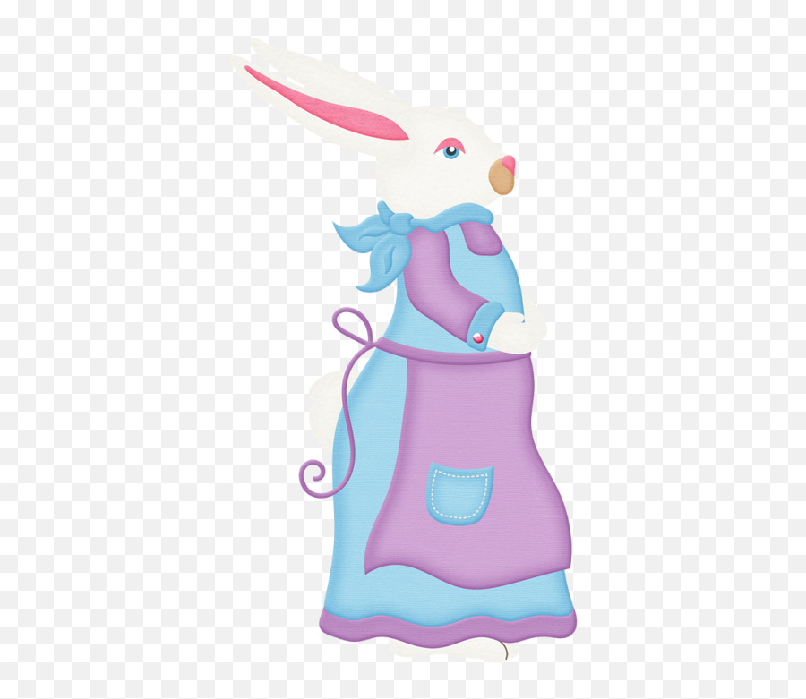 Pâques Lapin Png Tube Easter Bunny Rabbit - Cartoon,Easter Bunny Png