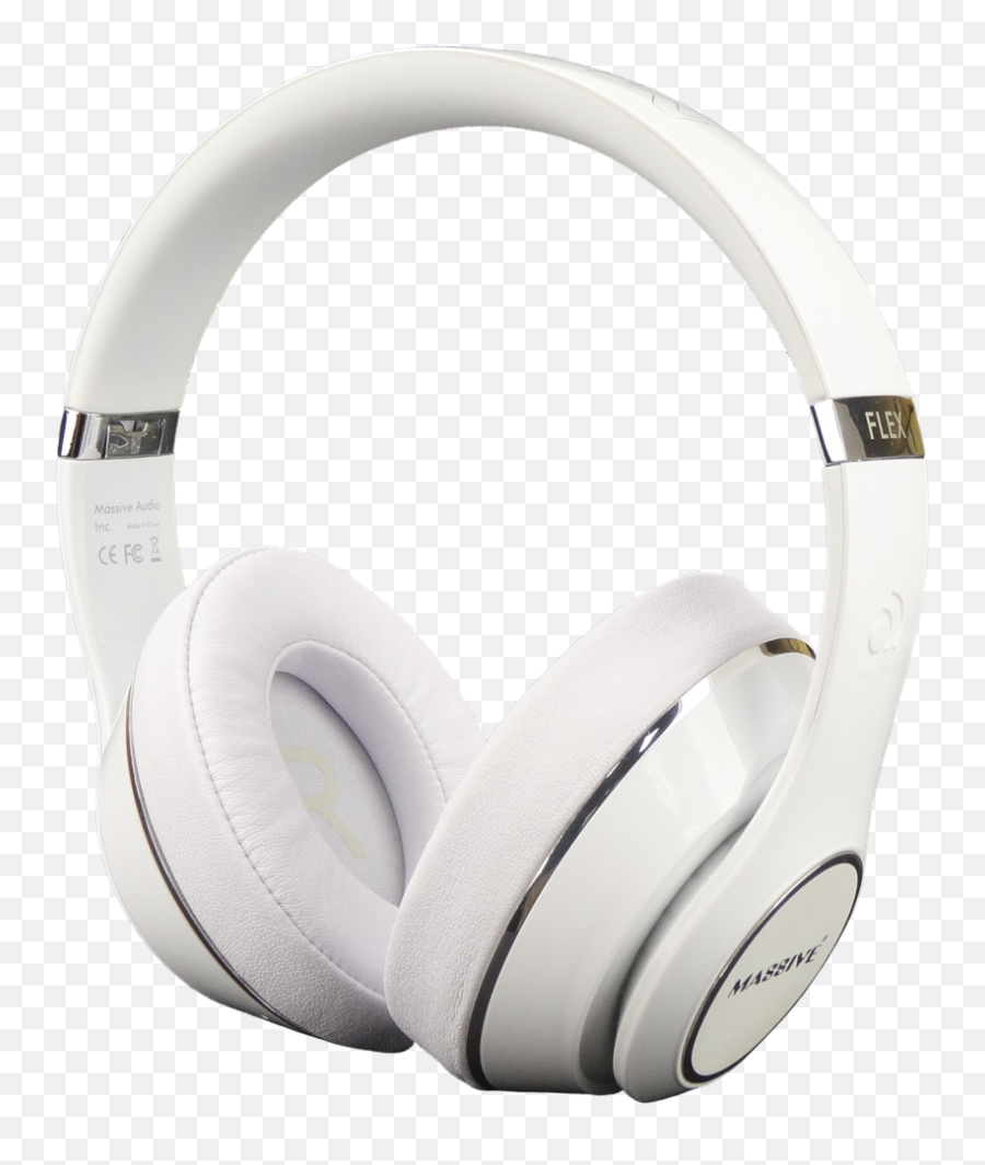 Lynx White Wired Foldable High Quality Headphones - Headphones High Quality Png,Headphone Logos