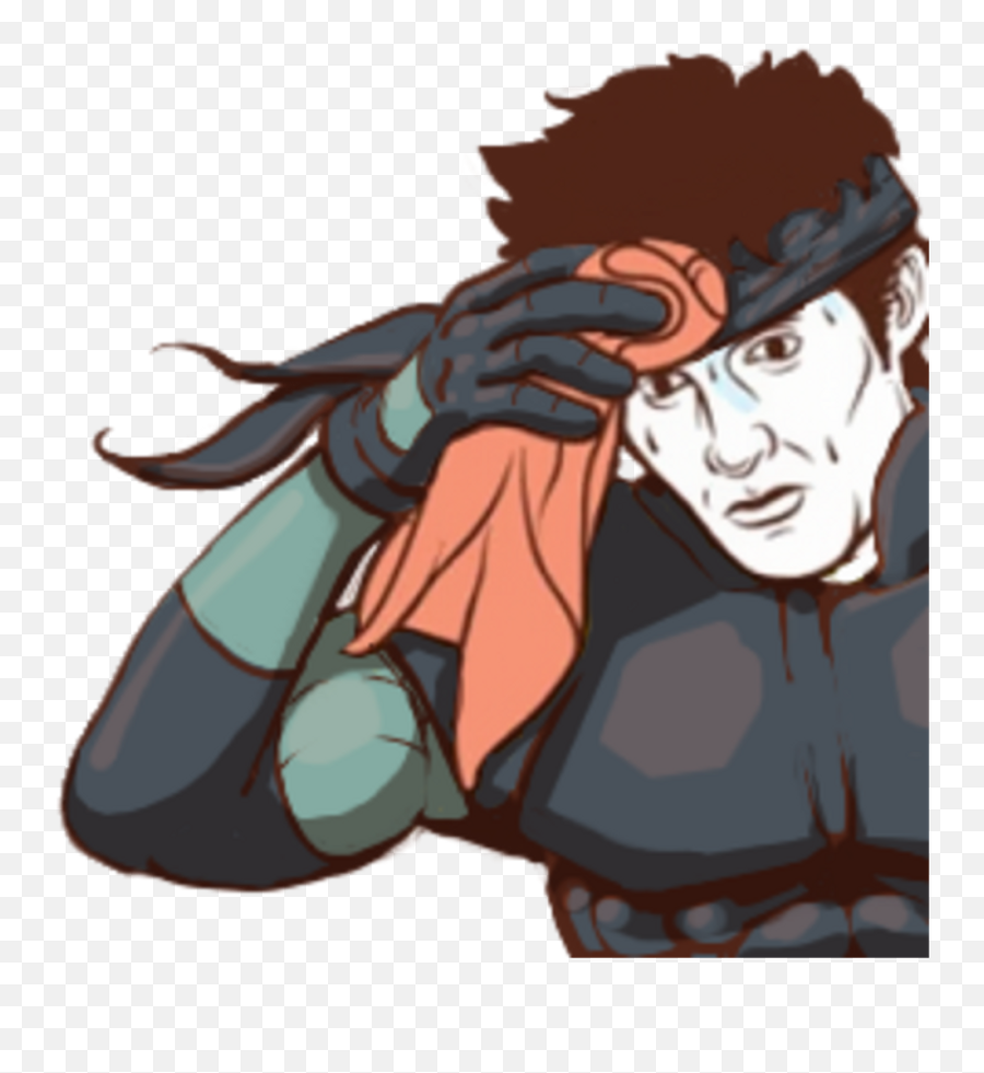 Download Hd Meme Funny Interesting Solidsnake - Sweating Metal Gear Solid Snake Meme Png,Metal Gear Png