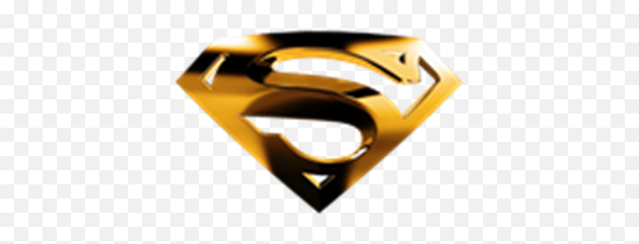 Superman Logo - Superman Logo Gold Png,Superman Logo Transparent