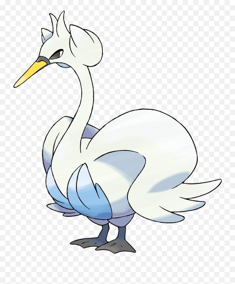 Nice Geese Design Png 4 Image - Pokemon Tipo Agua Volador,Geese Png