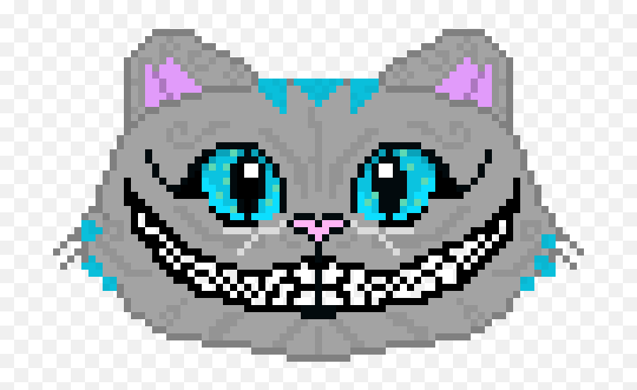 Cheshire Cat - Cheshire Cat Pixel Art Png,Cheshire Cat Png
