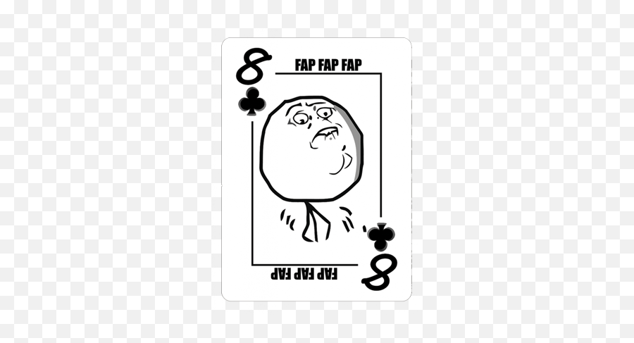 Rage Cards - Classic Memes On Playing Cards Fap Fap Meme Png,Memes Faces Png