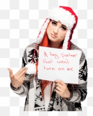 Pin - Wwe Becky Lynch Christmas Png,Becky Lynch Png