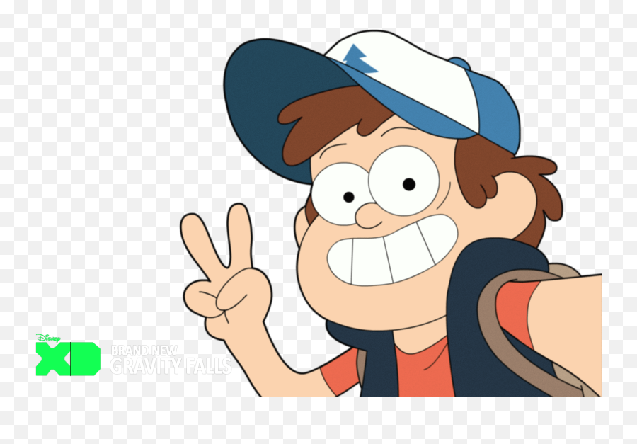 Cartoon Baseball Png - Brand New Gravity Dipper Pines Mabel Gravity Falls Dipper Selfie,Grunkle Stan Png