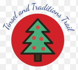 Tinsel And Traditions Trail Visit Fairfield County - Christmas Tree Png,Tinsel Png