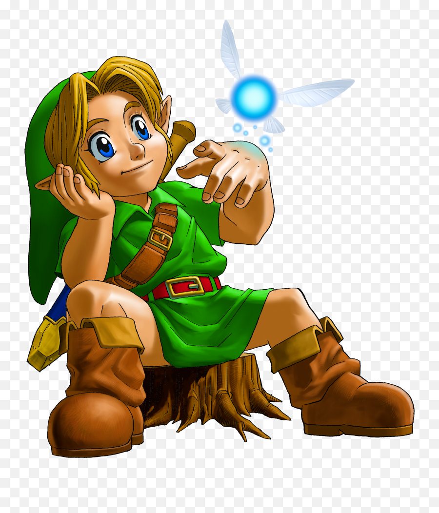 The Legend Of Zelda Clipart Little Link Png - Legend Concept Art Ocarina Of Time Link,Majora's Mask Png