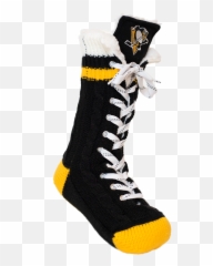 Pittsburgh Penguins Nhl Slipper Skates - Round Toe Png,Pittsburgh Penguins Png