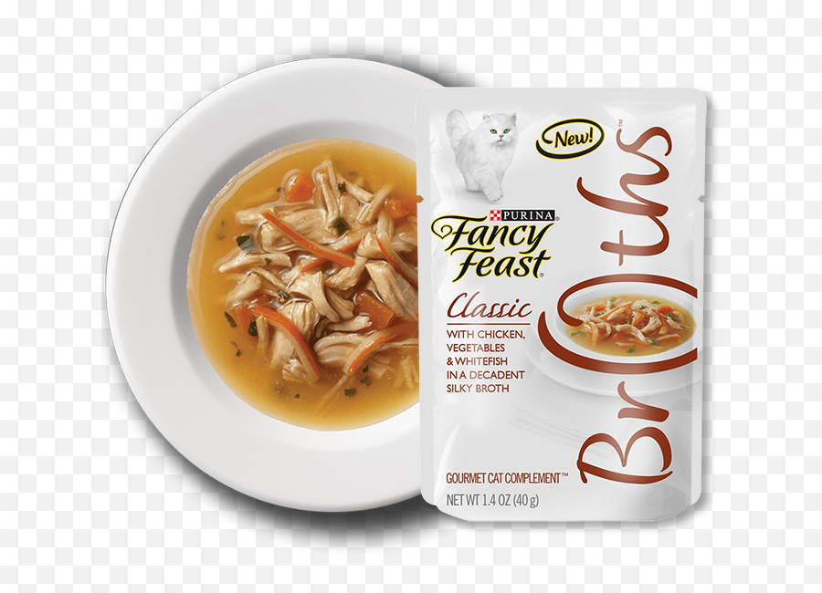 Bowl Of Soup Png - Fancy Feast Broths Transparent Cartoon Fancy Feast Broths Cat Food,Soup Png