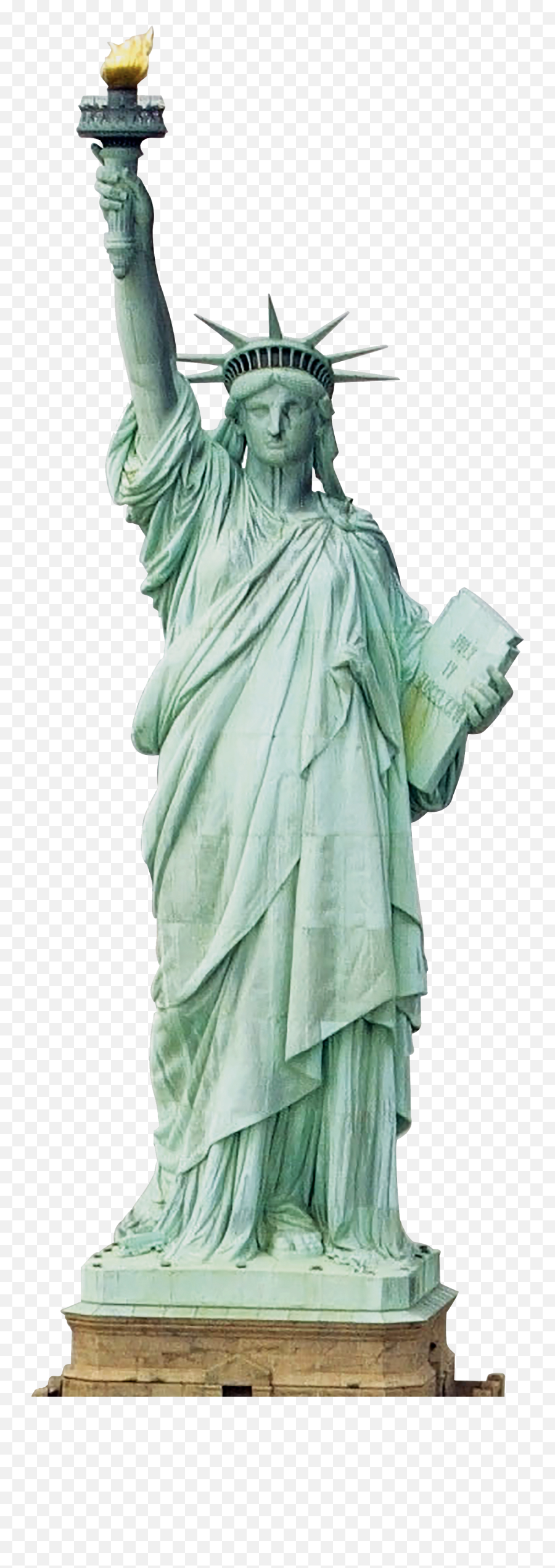 Statue Of Freedom Cardboard Cut Outs Png 48653 - Free Icons Statue Of Liberty,Cut Png