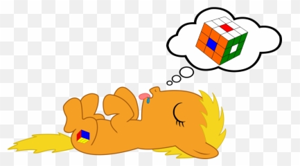 Cute Dream Drool Eyes Closed Female Filly Laying - Language Png,Drool Png