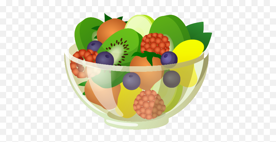 Fruit Salad Berry - Vector Fruit Salad Png Download 500 Transparent Background Fruit Salad Clipart,Salad Png