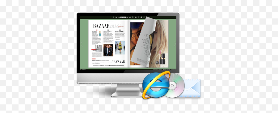 Free Page Turning Software - Convert Pdf Into Stunning Page Web Browser Png,Page Peel Png