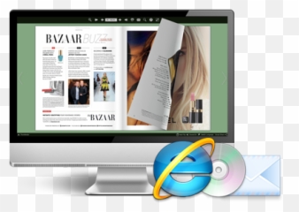 Free Page Turning Software - Convert Pdf Into Stunning Page Web Browser Png,Page Peel Png