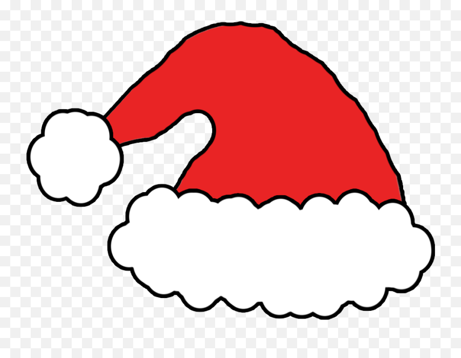 Hats Clipart Christmas Transparent Free For - Santa Hat Cut Out Png,Santa Claus Hat Transparent