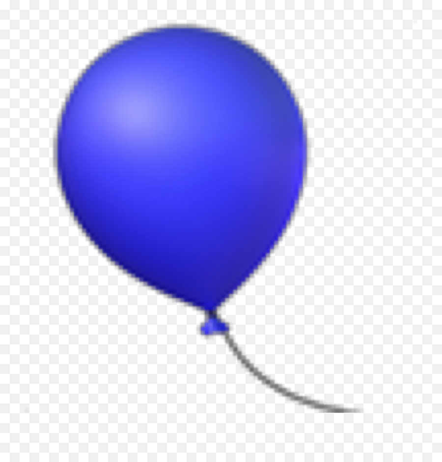 Balloon Azul Blue Globo Emoji Sticker By - Balloon Png,Balloon Emoji Png