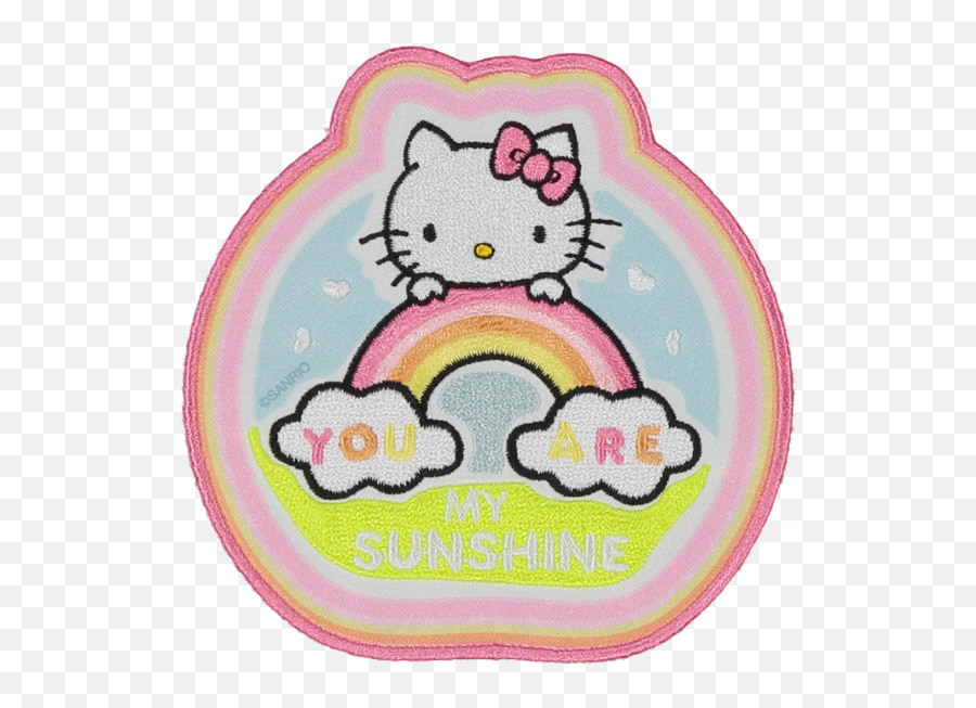 Hello Kitty You Are My Sunshine Patch - Hello Kitty Wallpaper 4k Png,Hello Kitty Transparent