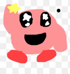 Kirby Star Jump Layer - Clip Art Png,Kirby Face Png