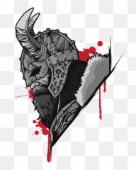 Viking Warrior Raven Odin Valhalla Valknut Loki Greeting Card - Viking Warrior Logo Png,Valknut Png