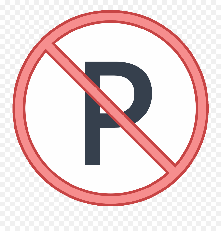 No Parking Icon Clipart - Full Size Clipart 2490076 Clip Art Png,Icon Parking