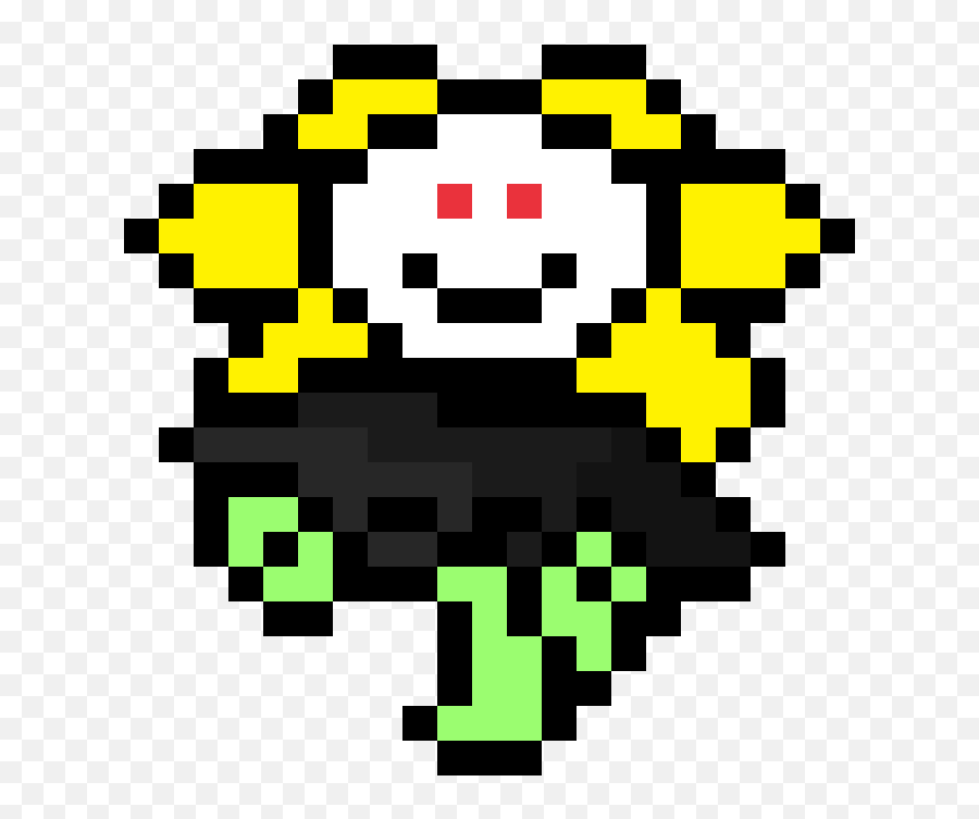 Free: Undertale Flowey Sprite Pixel art - sprite 