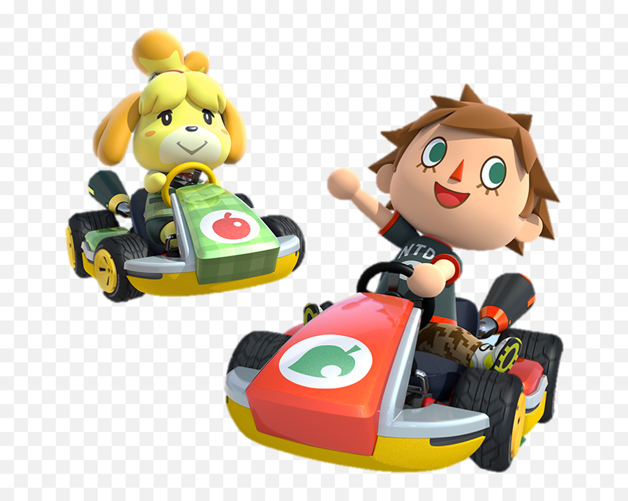 Animal Crossing Villager Mario Kart - Animal Crossing Mario Kart 8 Deluxe Png,Villager Png
