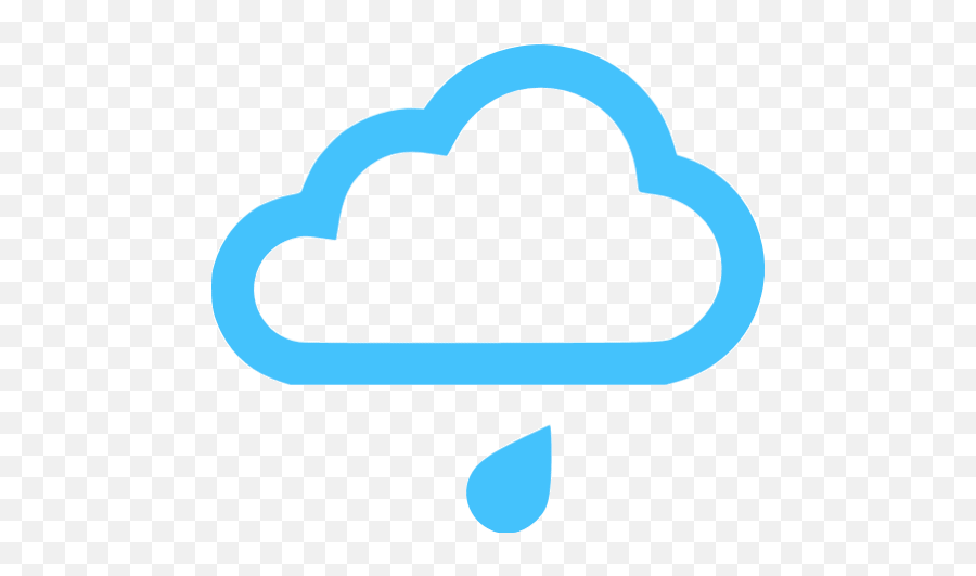 Caribbean Blue Little Rain Icon - Free Caribbean Blue Small Rain Icon Png,Mist Icon