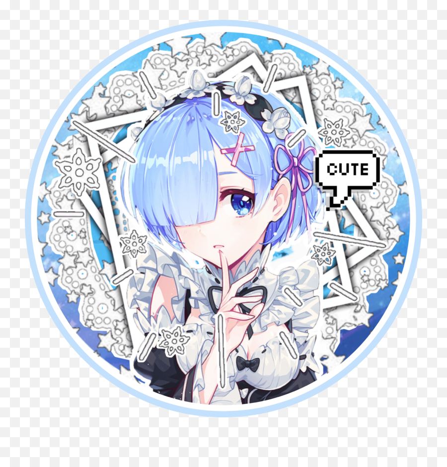 Images Of Cute Aesthetic Anime Icons - Icon Anime Blue Aesthetic Png,Cute Anime Girl Icon Tumblr