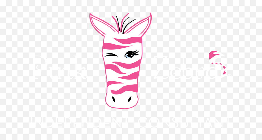 Shelly Cressler Pink Zebra - Graphic Design Png,Zebra Logo Png
