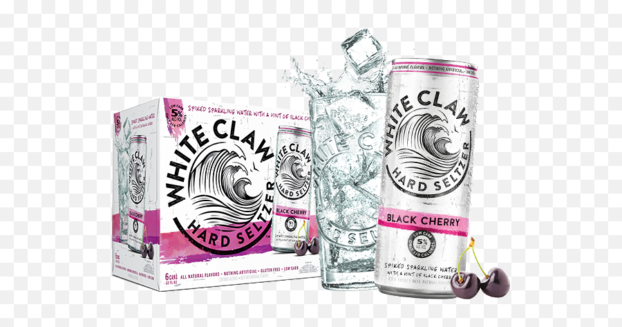White Claw - White Claw 6 Pack Png,White Claw Png