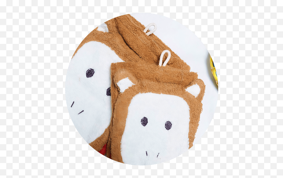 Organic Cotton Monkey Washcloth - Soft Png,Washcloth Icon