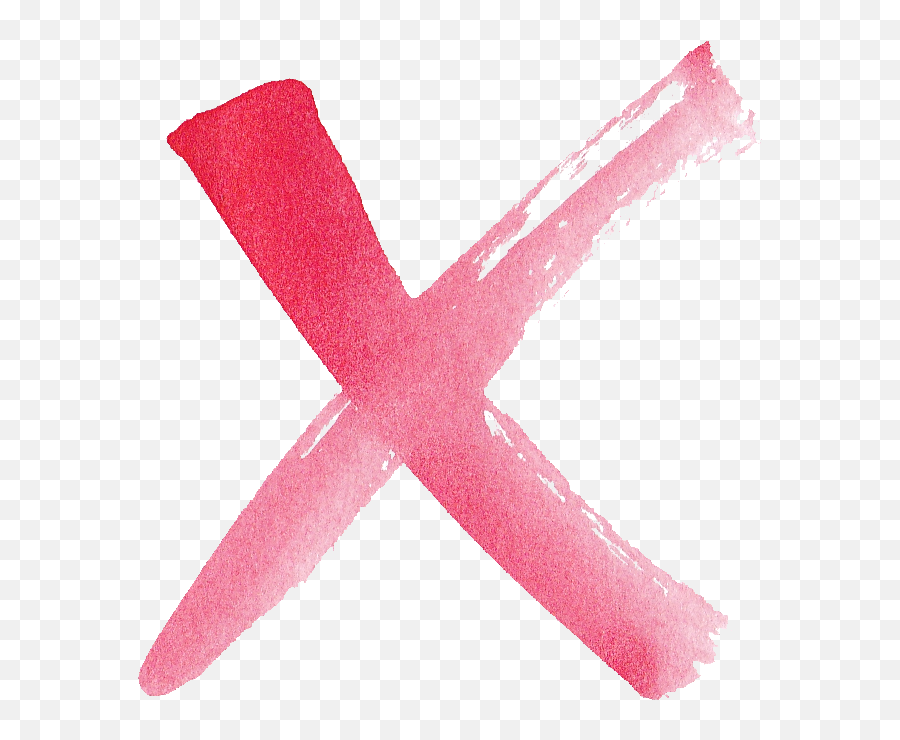 Free X Png Transparent Download Clip Art - Watercolor X Png,Red X Png