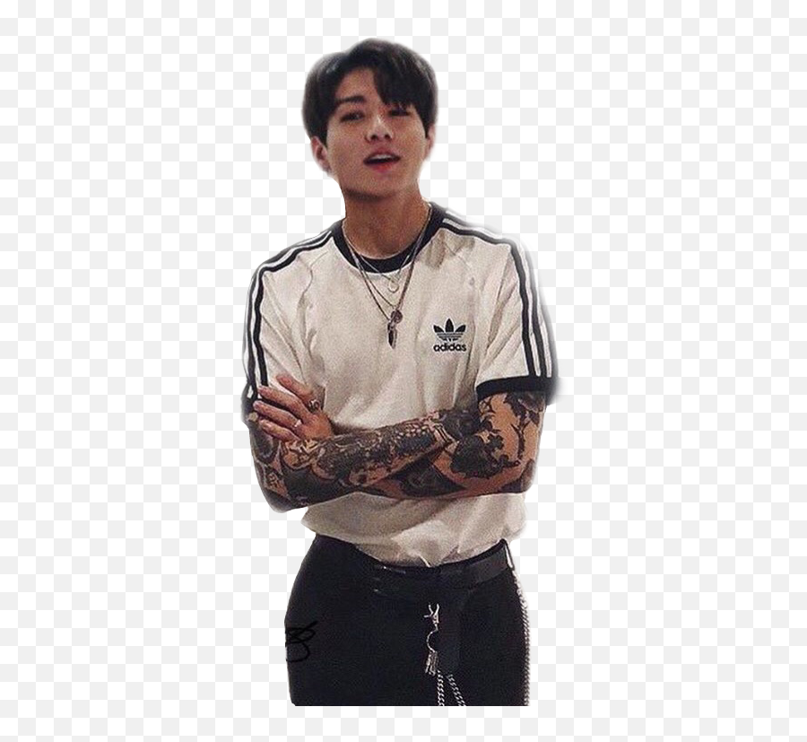 Jungkook Tattoo Edit - Jungkook With Tattoos Edit Png,Jungkook Png