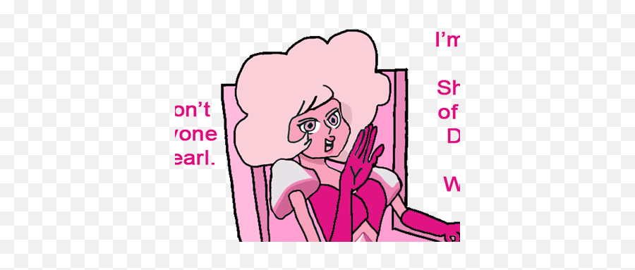 Pink Diamond Reveals Her Plan To Pearl 2018 Behance - Hair Design Png,Steven Universe Pink Diamond Icon