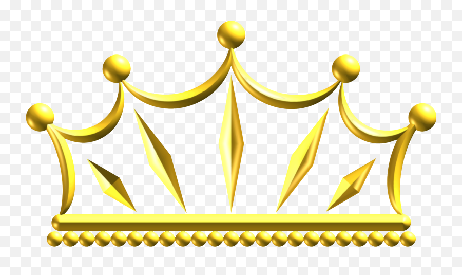 Download Hd Gold Crown Png - Gold Crown Png Transparent Gold Queen Crown Png,Crown Transparent Png