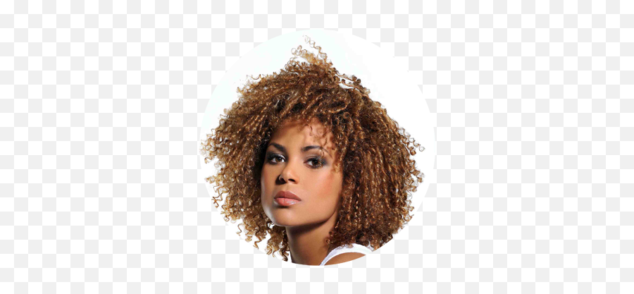 Curly Auburn Afro Hair Png - Mixed Race Hairstyles,Curly Hair Png